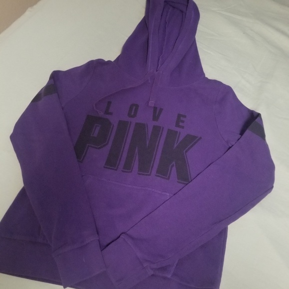 PINK Victoria's Secret Tops - VS PINK, Small, Purple Hoodie